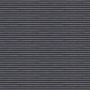 8x8 Thin Horizontal Stripes - Large Scale - Black and White Stripes - Chalkboard Stripes - Back to School Stripes - Pin Stripes - Black and White