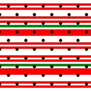 Stripes+Dots=Watermelon!