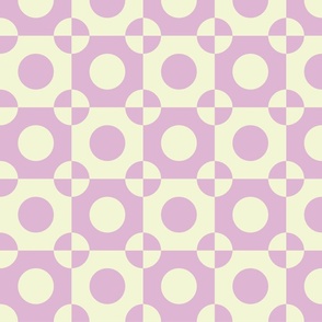 Checkered Polka Dot