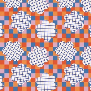Geometric pattern clash