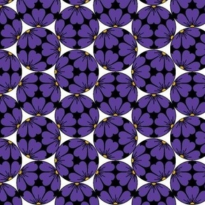 Floral Ball - Purple Medium
