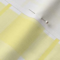 Large yellow plaid - yellow gingham with narrow darker stripe - 12 inch repeat