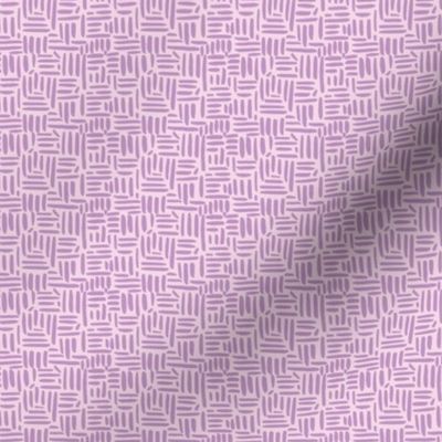 organic lines, marks and stripes in purple and lilac - vintage autumn collection blender, hand painted hash marks