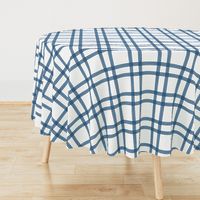 Custom Janet Navy and Bluish TRIPLE plaid copy