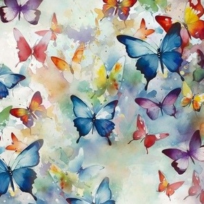 Multi-Colored Butterflies