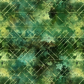 abstract green grunge crisscross texture