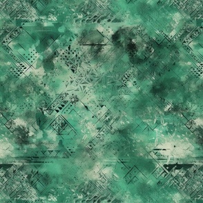 Grunge texture in abstract green