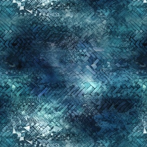 blue grunge abstract geometric texture