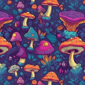 brilliant mushrooms