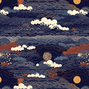 japanese night skies 