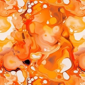 orange alcohol ink
