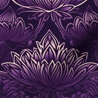 soft purple lotus 