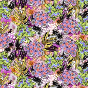 Tropical Floral Chaos