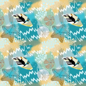 Ocean Floor Clash Pattern