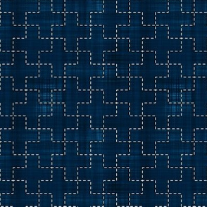 Sashiko: Jyuji-Tsunagi - Cross