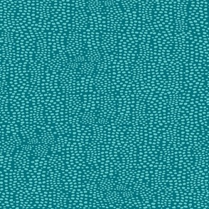 Pebble Mosaic in Peacock Teal - Large