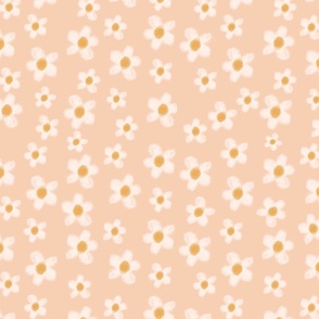 Hippy Dippy Daisies, flower child daisy  print