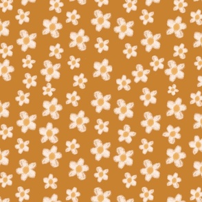 Hippy Dippy Daisies, flower child daisy  print