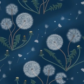 Moonlight Dandelions