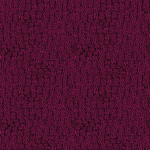 Pebble Mosaic in Magenta on Black