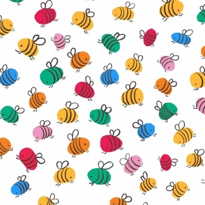 Rainbow Bumble Bees