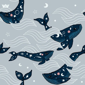 Dreamy Whales