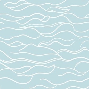 Ocean Waves Maze Abstract