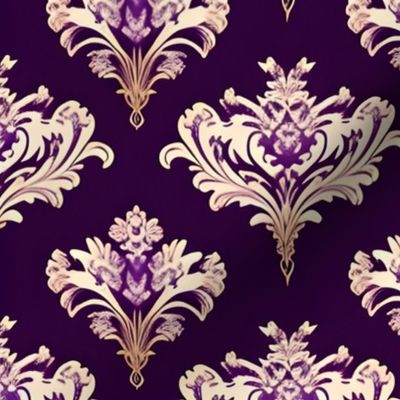 Gold, golden,purple,damask,damask pattern, beautiful, timeless style,French chic,Art nouveau,vintage,retro,nature ,wallpaper,toile,decoupage,antique,rustic,country rustic,floral pattern,roses,retro,antique,shabby chic,classy, elegant, modern,timeless st