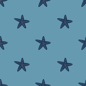 Starfish - Light Blue