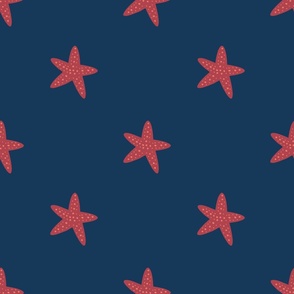 Starfish - Navy Blue