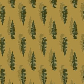 (Small 2x3 in) Fern Leaves Textures / Arts and Crafts Palette 