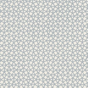 Small Mosaic | Creamy White, French Gray | Geometric