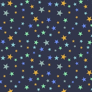 Sleepy Stars_ Blue