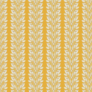 Leafy Stripes_ Mustard