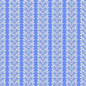 Leafy Stripes_ Blue