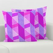 STRIPED BLOCK - PINK.PURPLE