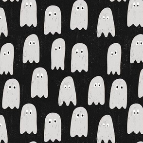 black and white ghosts