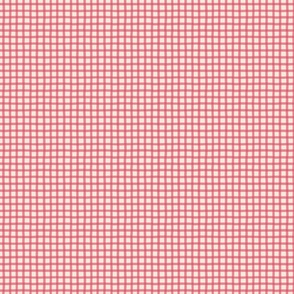 Pink small gingham 