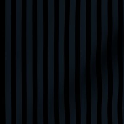 Black on Dark Blue Stripe