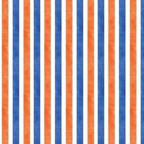 Medium Scale "Flying" in Bluebird – Classic Stripe Pattern 
