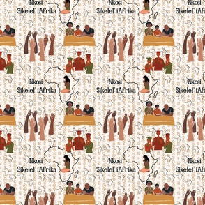 Nkosi Sikelel'iAfrika (with background)