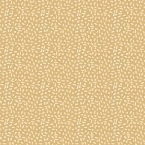 2" Dots and Dashes Textural Watercolor Blender Harvest Gold