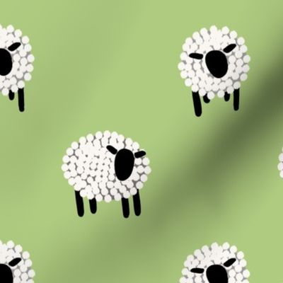 How many sheep can you count-soft green