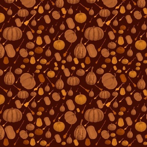 Harvest Bounty Pumpkin Pattern