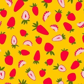 Strawberry Picnic - Yellow
