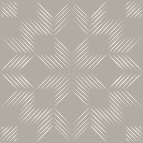 Lines _ Cloudy Silver_ Creamy White 02 _ Geometric