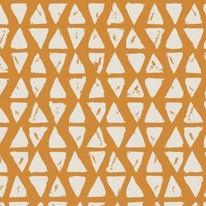 Tribal Triangles - Ochre