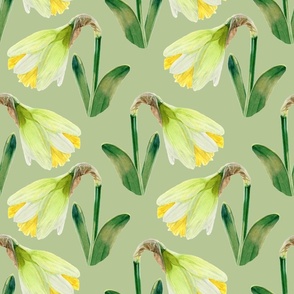 Delightful Daffodils | Watercolor | Medium Scale