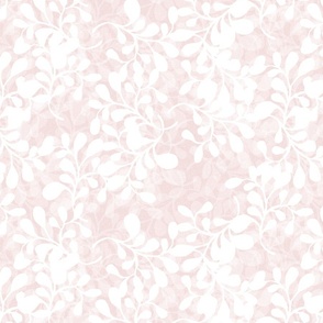 light linen textured_ East Fork Piglet rose with white leaves coordinate  - Springfields