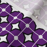 Small Purple Geometric Squares